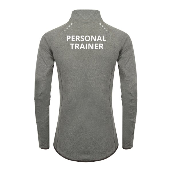 Personal Trainer - Ladies 1/4 Zip Neck Performance Mid Layer with Thumbholes Thumbnail