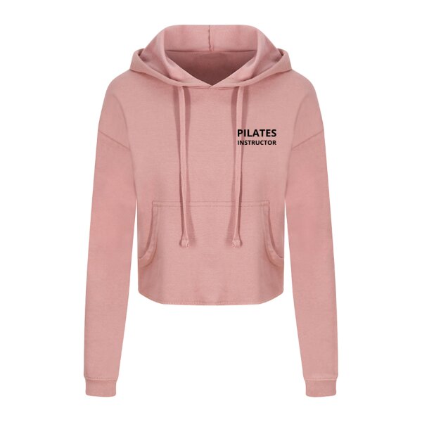 Pilates Instructor - Ladies Cropped Hoodie Thumbnail