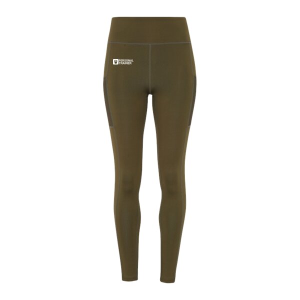 Personal Trainer  - Ladies Compression Pocket Leggings - Performance Fabric Thumbnail