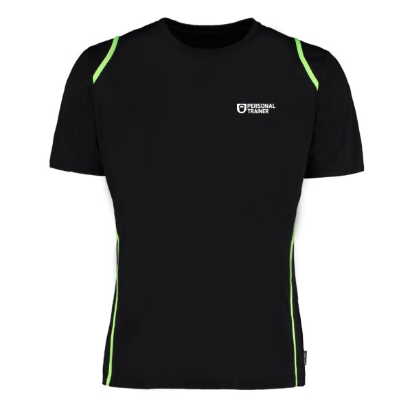 Personal Trainer - Contrast Stripe Mesh T-shirt - Performance Fabric Thumbnail