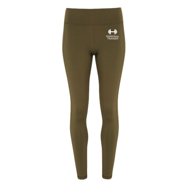 Personal Trainer - Ladies Fitted Stretch Legging - Performance Fabric Thumbnail