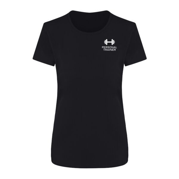 Personal Trainer - Ladies Recycled Polyester Bird Eye Knit T-shirt - Performance Fabric Thumbnail