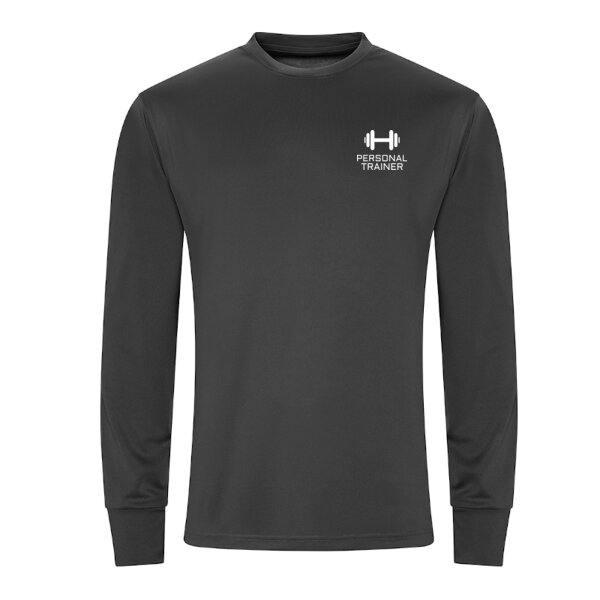 Personal Trainer - Long Sleeve T-shirt with Thumbholes - Performance Fabric Thumbnail
