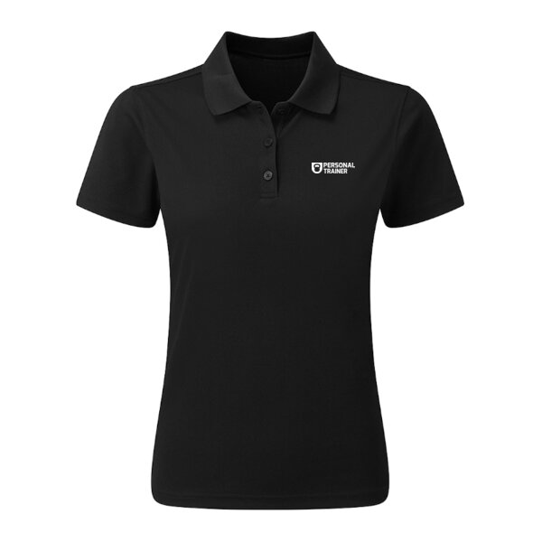 Personal Trainer - Ladies Recycled Polyester Spun Dyed Polo Shirt - Performance Fabric Thumbnail