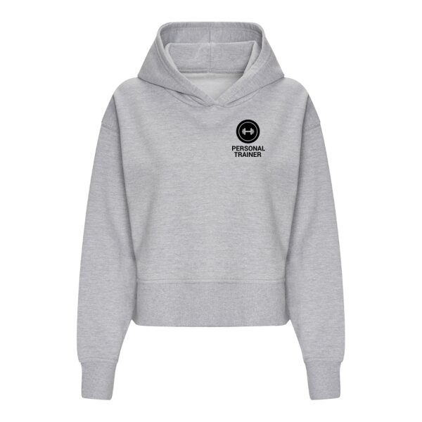 Personal Trainer - Ladies Boxy Fit Hoodie  Thumbnail