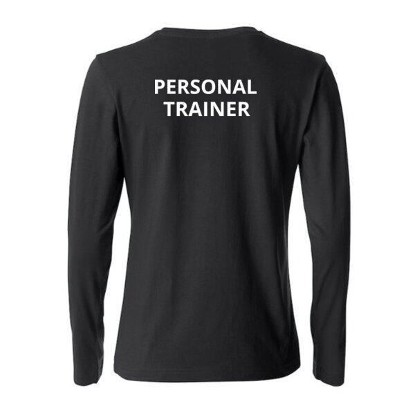 Personal Trainer - Ladies Long Sleeve T-shirt - Performance Fabric Thumbnail