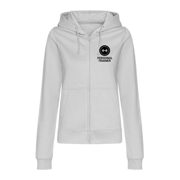 Personal Trainer - Ladies Zipped Hoodie Thumbnail