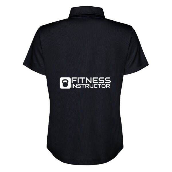 Fitness Instructor  - Ladies Polo Shirt - Performance Fabric Thumbnail