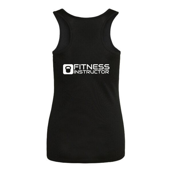 Fitness Instructor - Ladies Racer Back Style Vest - Performance Fabric Thumbnail