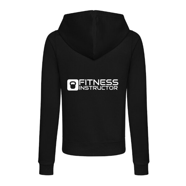 Fitness Instructor  - Ladies Zipped Hoodie Thumbnail