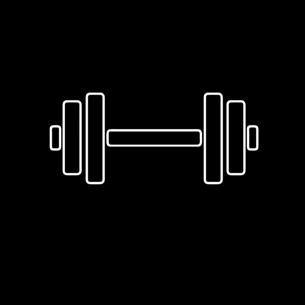 Dumbell Outline Thumbnail