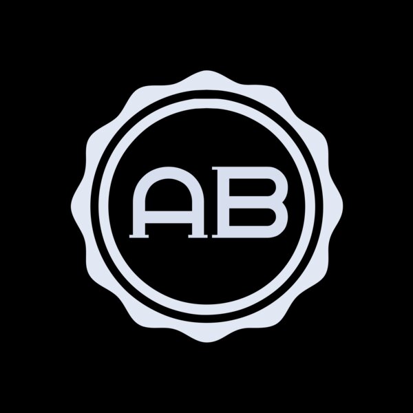 Monogram - Chrome Yellow inside Circle Pattern Thumbnail