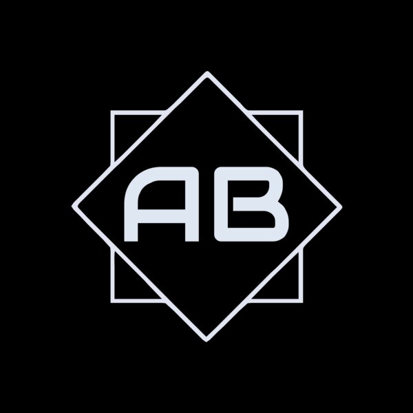 Monogram - Audiowide Inside Squares Thumbnail