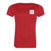 Ladies Recycled Polyester T-shirt - Performance Fabric Thumbnail