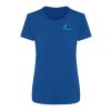 Ladies Recycled Polyester Bird Eye Knit T-shirt - Performance Fabric Thumbnail