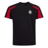 Contrast Sleeve Performance Fitness T-Shirt Thumbnail