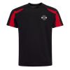Contrast Sleeve Performance Fitness T-Shirt Thumbnail