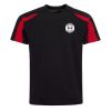 Contrast Sleeve Performance Fitness T-Shirt Thumbnail