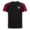 Contrast Sleeve Performance Fitness T-Shirt Thumbnail