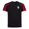 Contrast Sleeve Performance Fitness T-Shirt Thumbnail