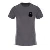 Ladies Contrast Melange Side T-shirt - Performance Fabric Thumbnail