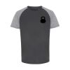 Contrast Melange Sleeve T-shirt - Performance Fabric Thumbnail