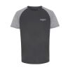Contrast Melange Sleeve T-shirt - Performance Fabric Thumbnail